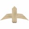 Ekena Millwork Bellingham Rough Sawn Timber Gable Bracket, Douglas Fir, 36"W x 18"H x 4"D x 6"F, 12/12 Pitch GBW036X18X0406BEL00RDF - alternate 1